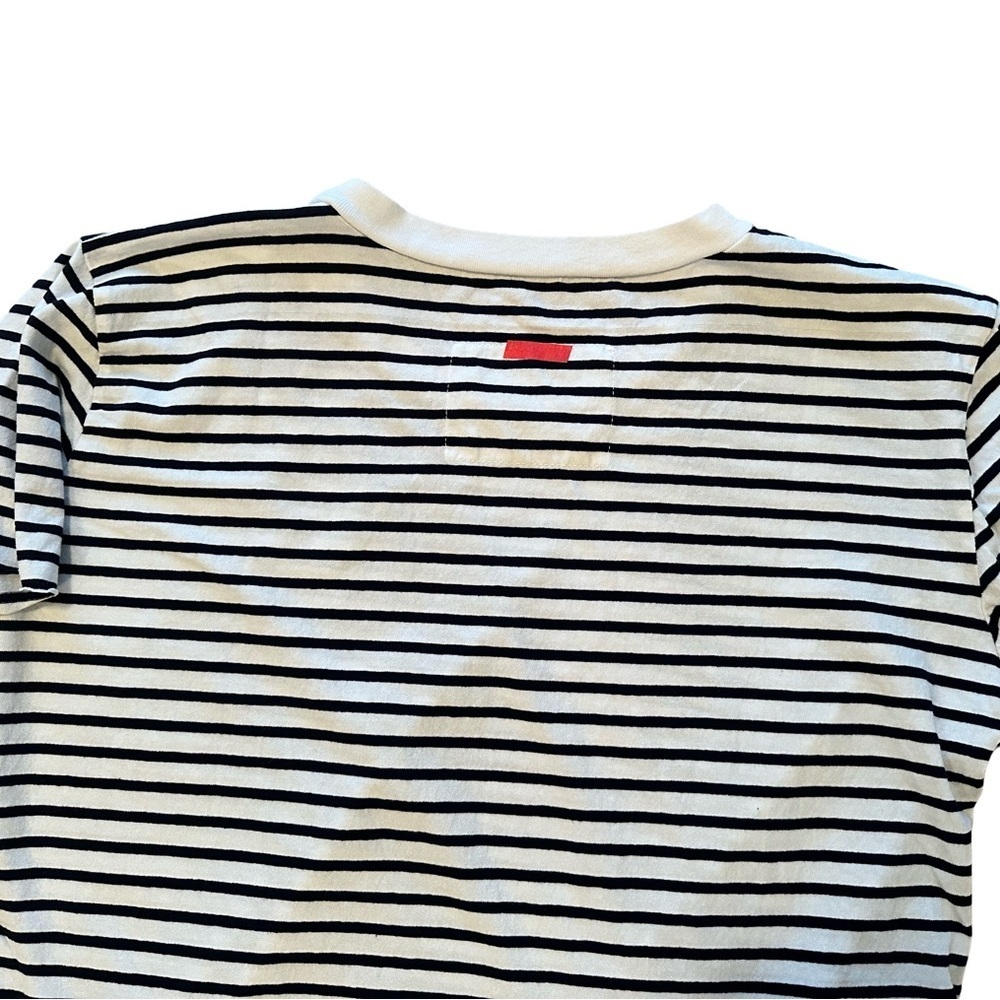 Frank & Eileen NWD Theo Perfect Tee Navy French Stripe Size M - Picture 10 of 10